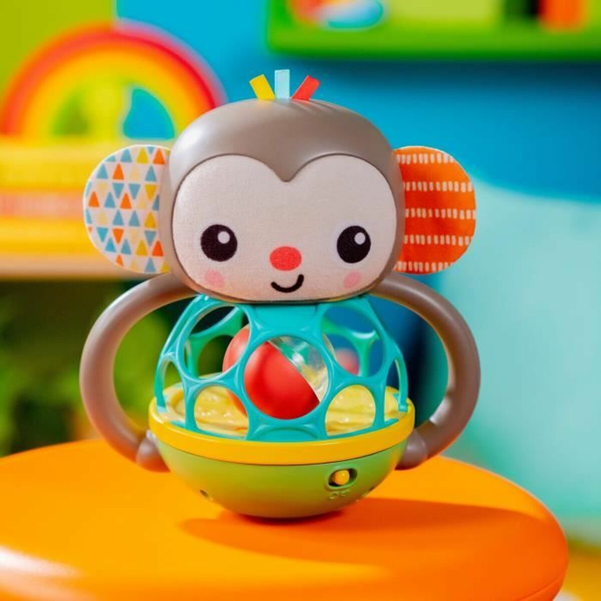Musical Toy Bright Starts Monkey-5