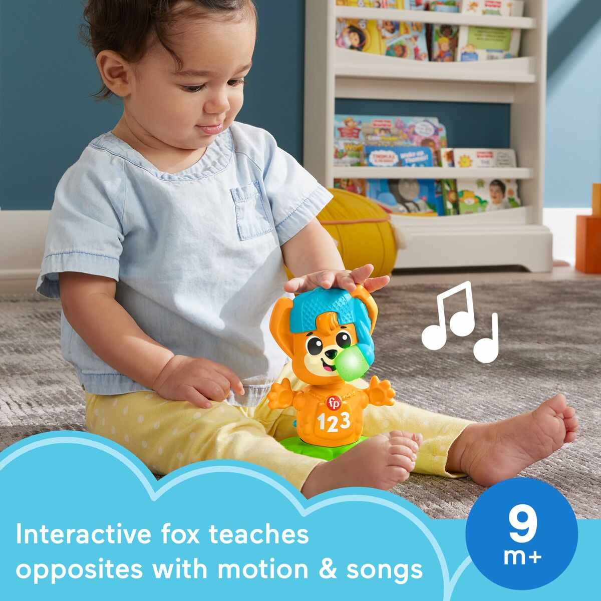 Educational Game Fisher-Price Link Squad Fox Opposites-5
