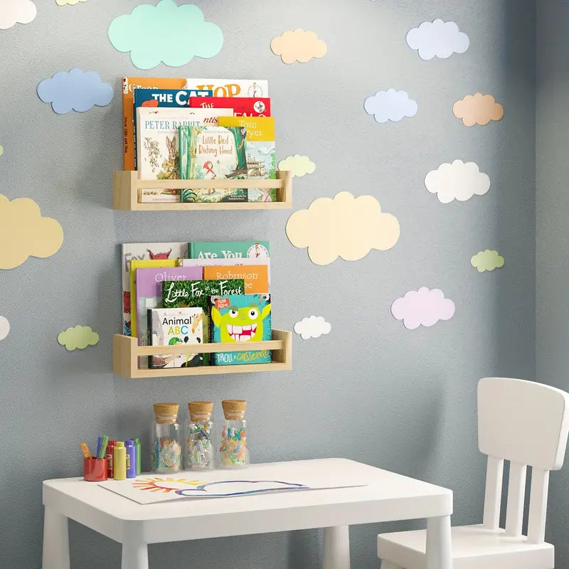Chic Hanging Book Shelf: Elevate Your Book Display-4