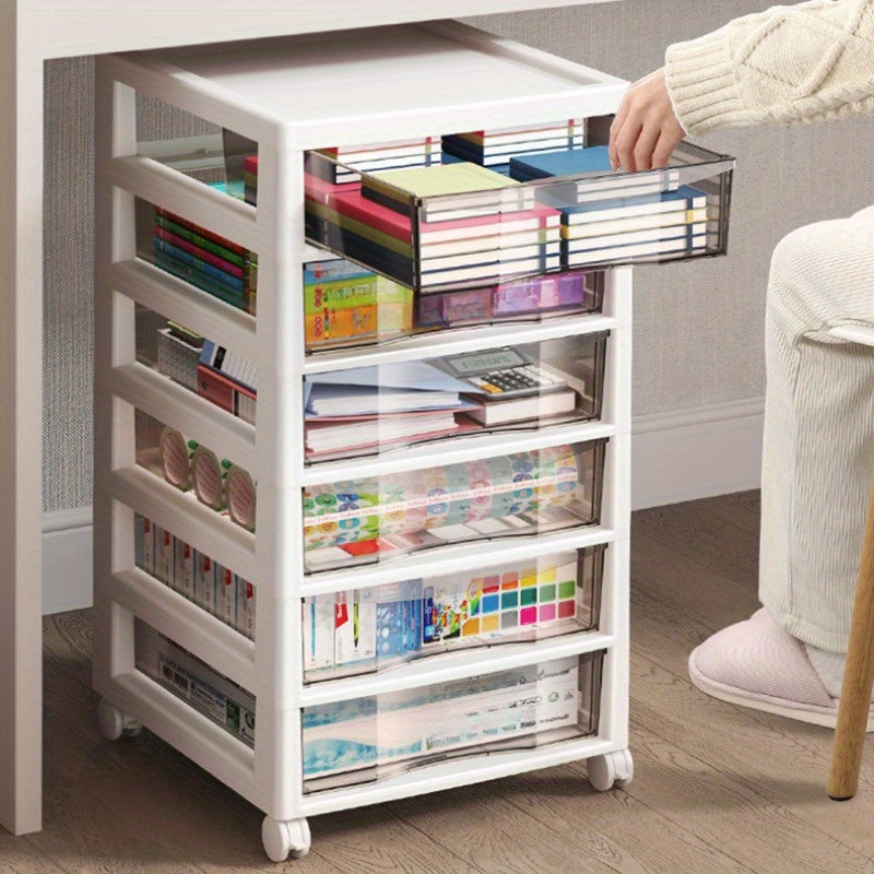 Waterproof Under-Desk Storage Cabinet – 5 Drawers-1