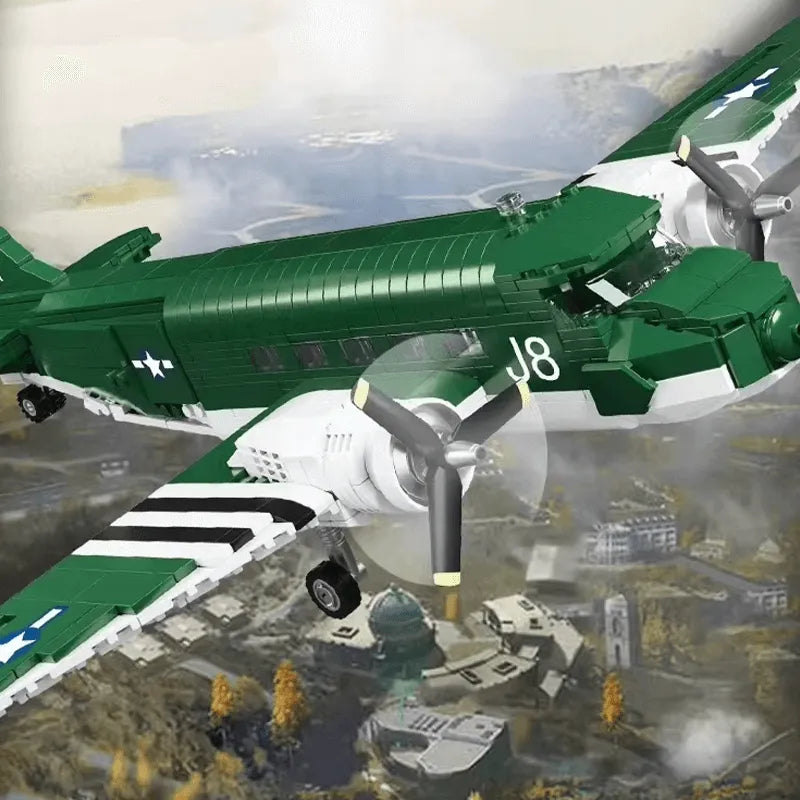C47 Transport Aircraft 865pcs-1