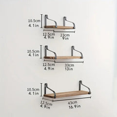 Bringing rustic charm to your walls with this exquisite floating shelf-3
