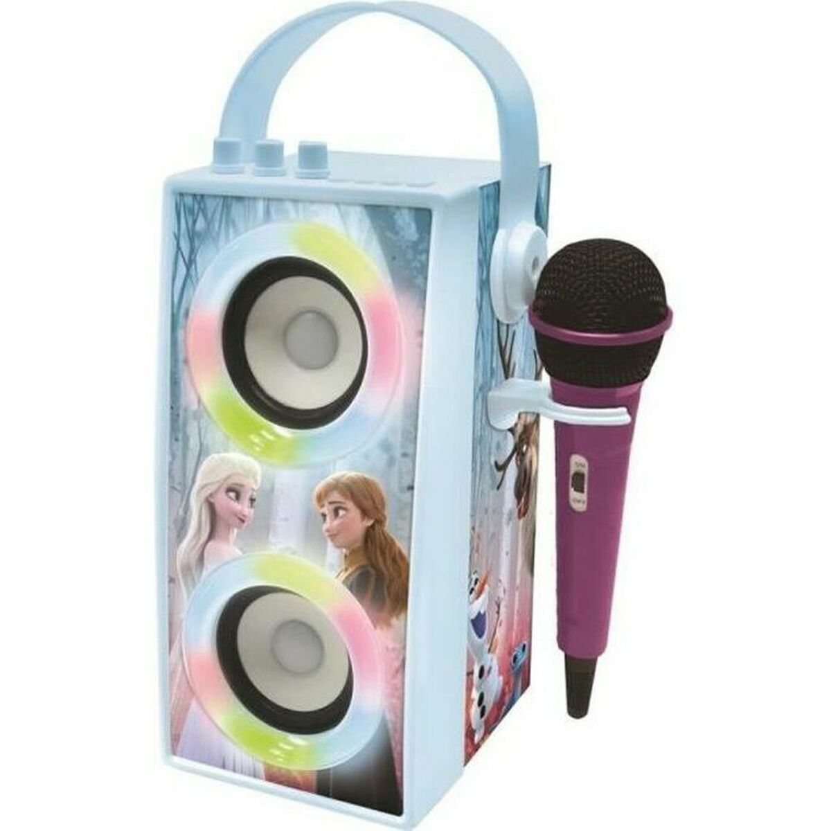Bluetooth Speaker with Karaoke Microphone Lexibook THE SNOW QUEEN-0