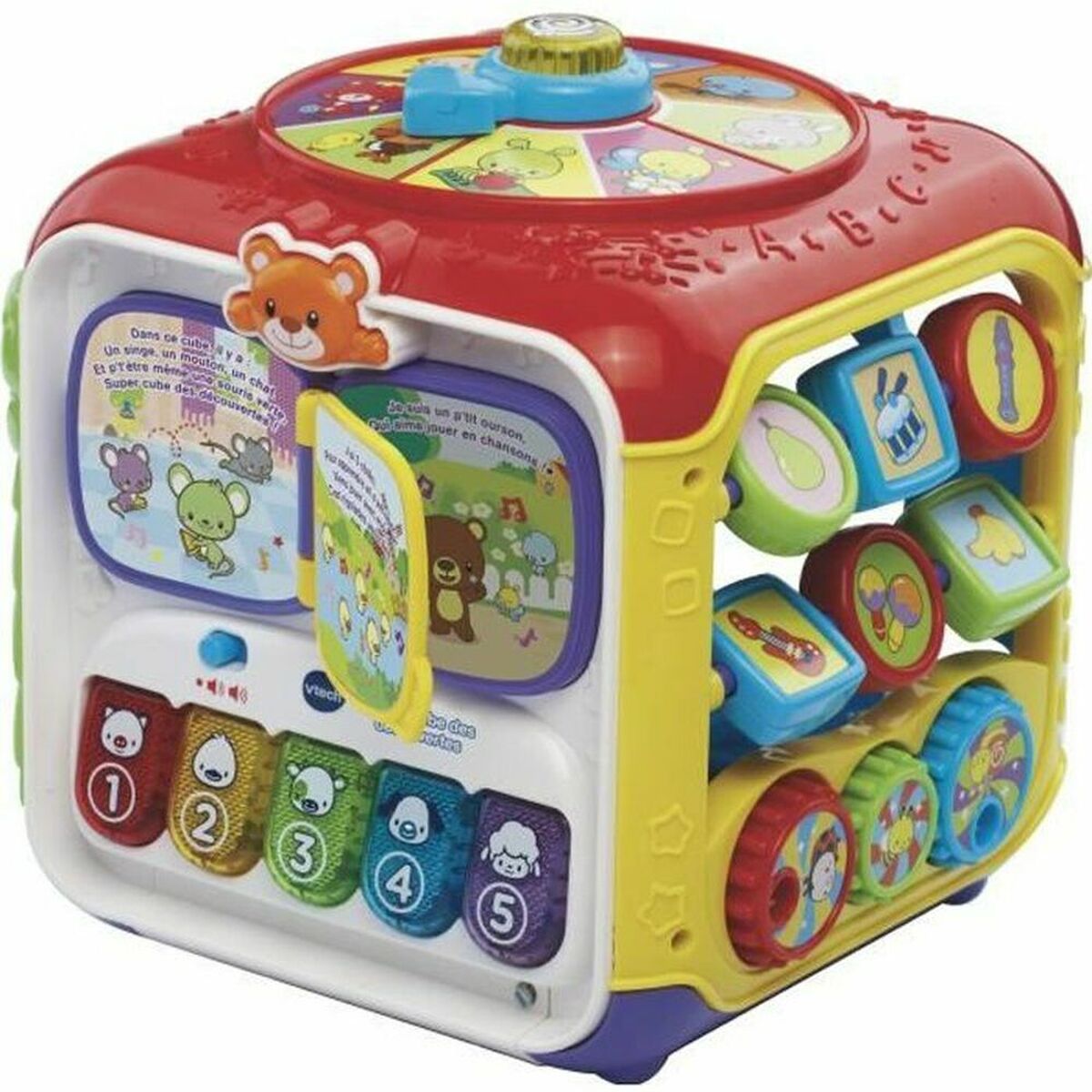 Interactive Toy for Babies Vtech Baby Super Cube of the Discoveries-3