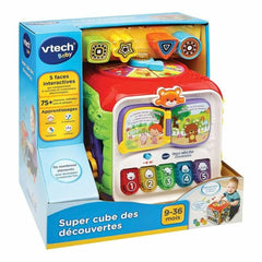 Interactive Toy for Babies Vtech Baby Super Cube of the Discoveries-0