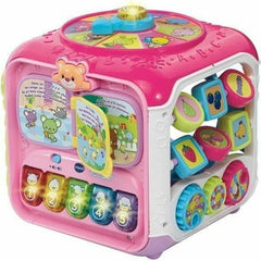 Educational Game Vtech Baby Super cube des découvertes rose-0