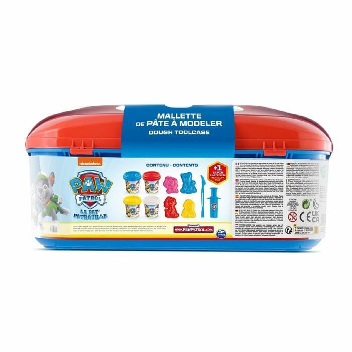 Modelling Clay Game Canal Toys The Canine Unit 4 colours Multicolour-4