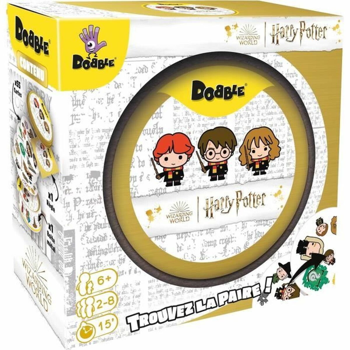 Educational Game Asmodee Dobble Harry Potter-0
