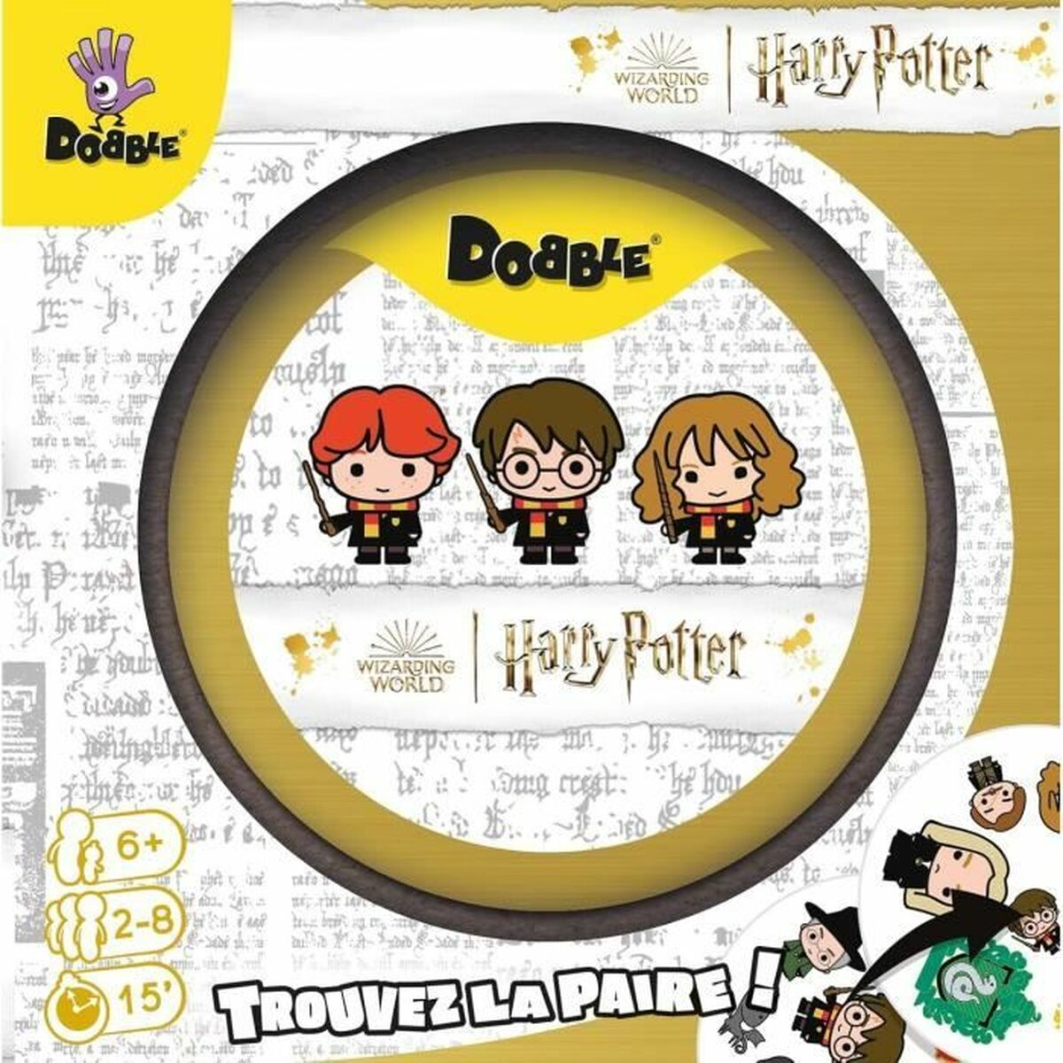 Educational Game Asmodee Dobble Harry Potter-5