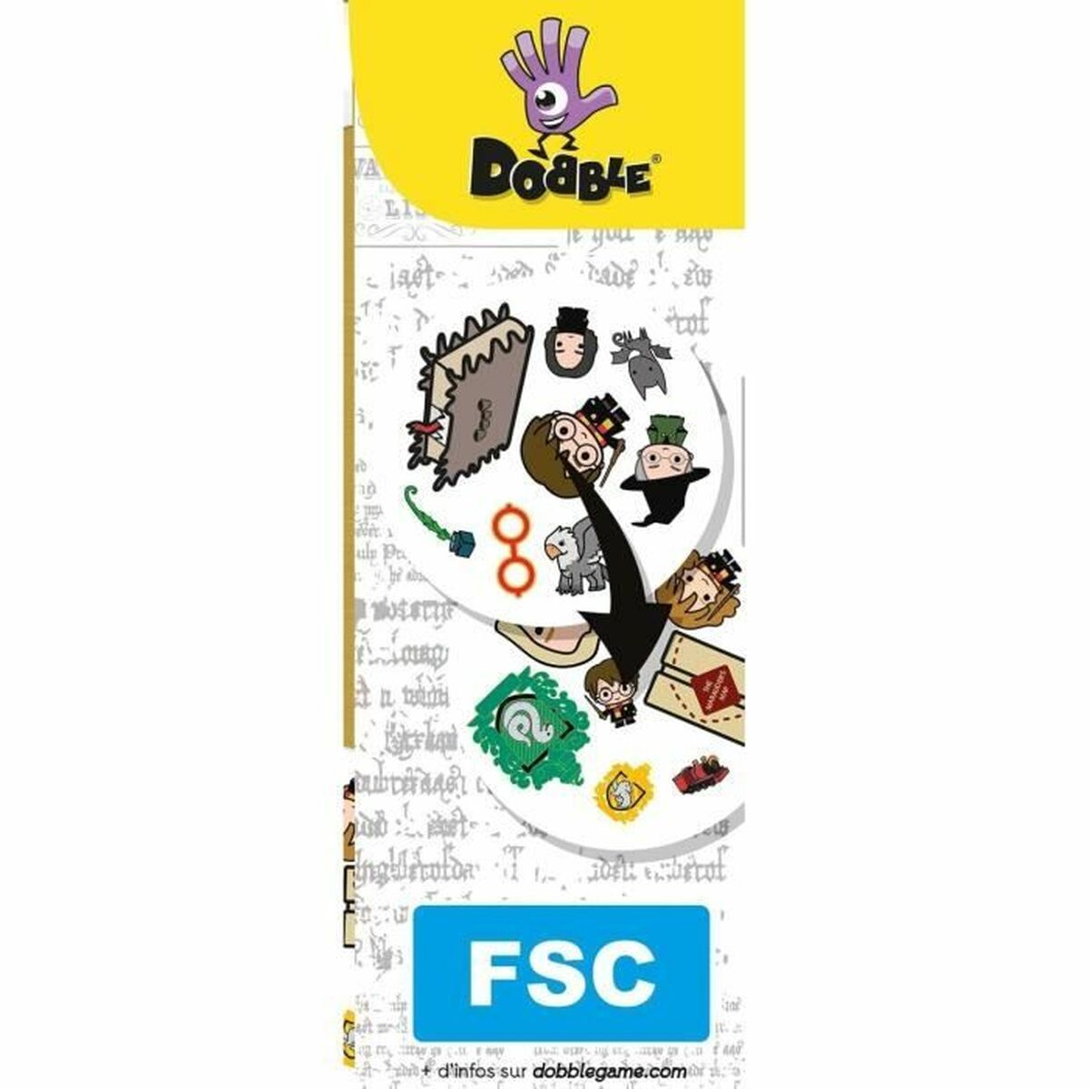 Educational Game Asmodee Dobble Harry Potter-4