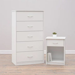Classic Elegance: Five-Drawer Chest for Organized Living-3
