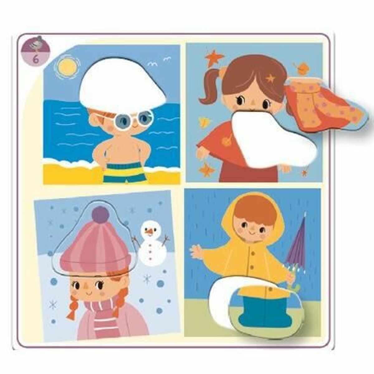 Educational Baby Game Ravensburger Ready for Kindergarten! 50 cm (French) (FR)-4