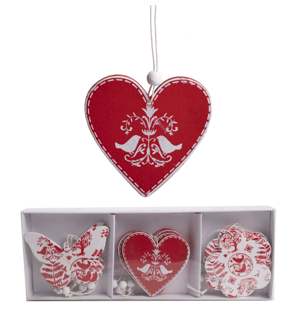 DEC.WOOD DECOR*12 MIXED AK. 6-0