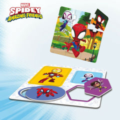 Educational Game Spidey 24,5 x 0,2 x 24,5 cm (6 Units) 10-in-1-2