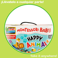 Educational Game Lisciani Giochi 26 x 6 x 26 cm animals Montessori method 67 Pieces (6 Units)-3