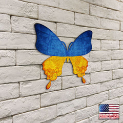 Ukraine Butterfly Holiday Door Decor - International Decor - 8187128H-2