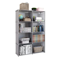5-Tier Simple Bookshelf Easy Assembly DIY Bookcase-0