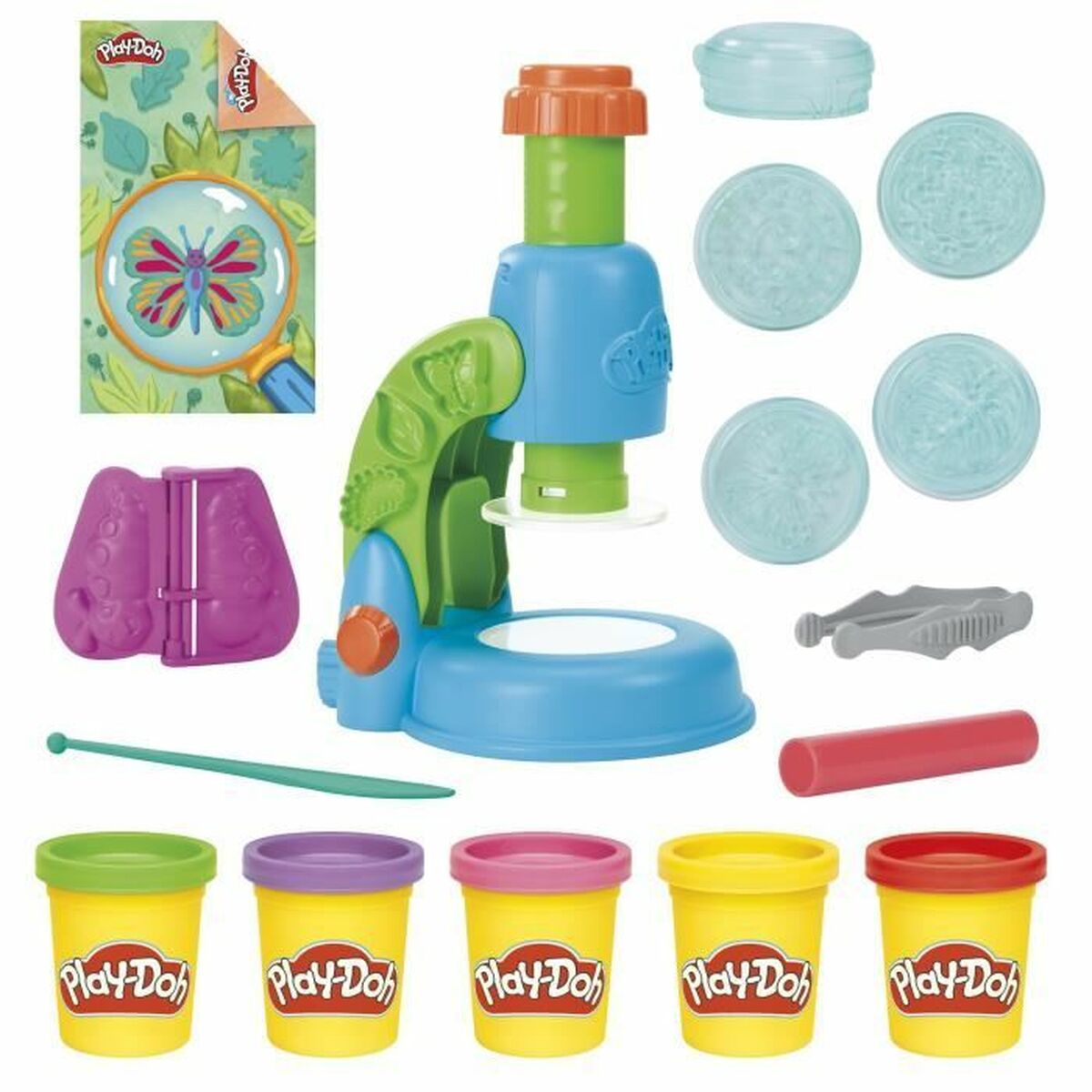 Modelling Clay Game Play-Doh Mi Pequeño Microscopio Yellow-3