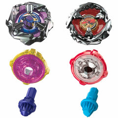 Skills game Hasbro Beat Tyranno 4-70Q y Knife Shinobi 4-80HN 2 Pieces 2 Units-3