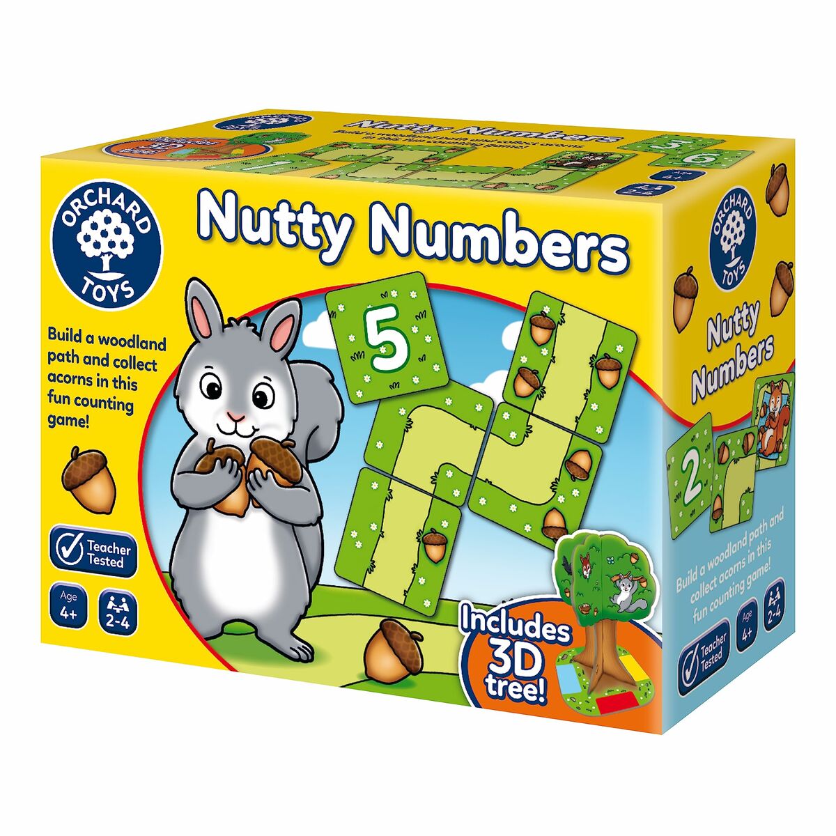Educational Game Orchard Nutty Numbers (FR)-1