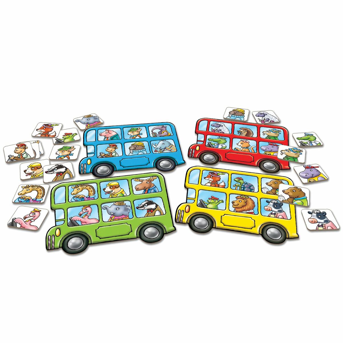 Educational Game Orchard Little Bus Lotto (FR)-2