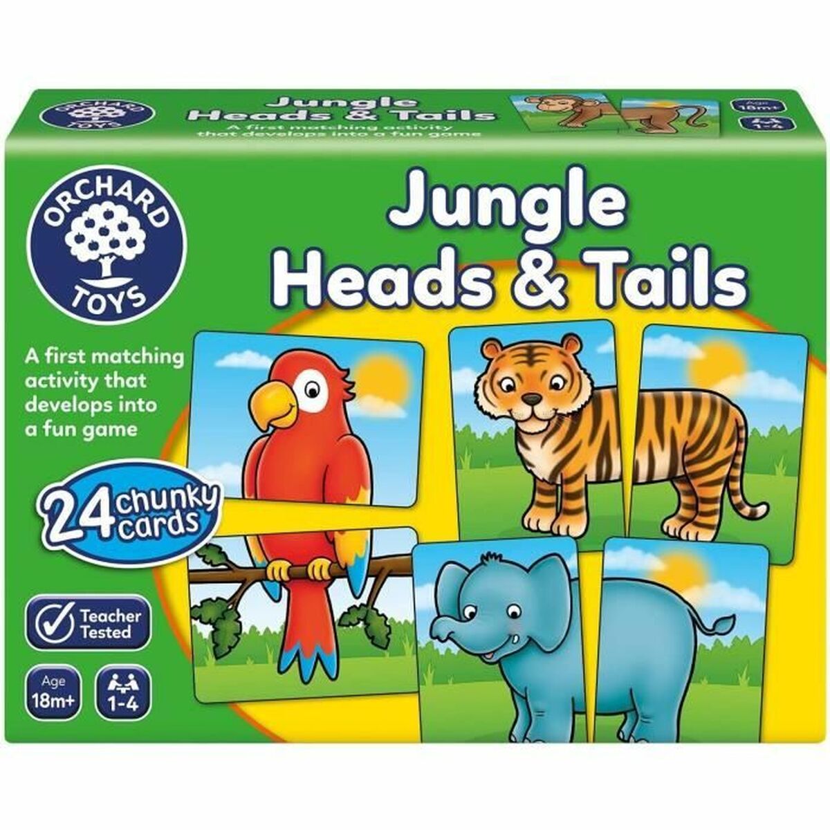 Educational Game Orchard Jungle Heads & Tails (FR)-0