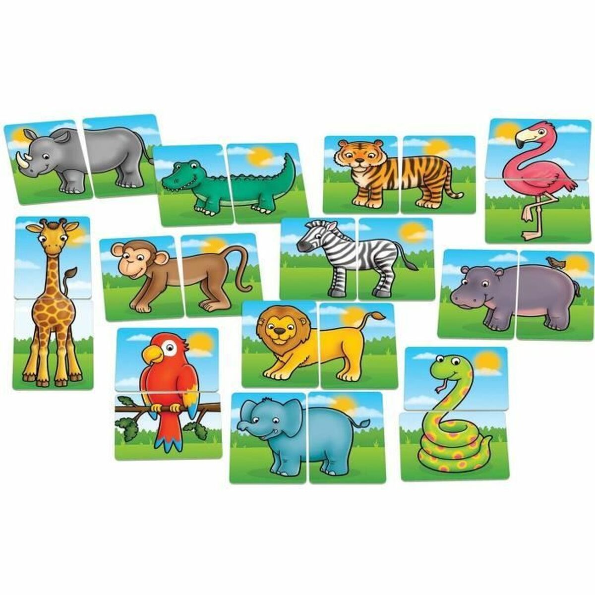 Educational Game Orchard Jungle Heads & Tails (FR)-4