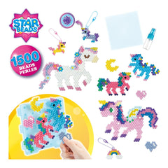 Glass beads Aquabeads Fairy Unicorns 1500 Pieces-1