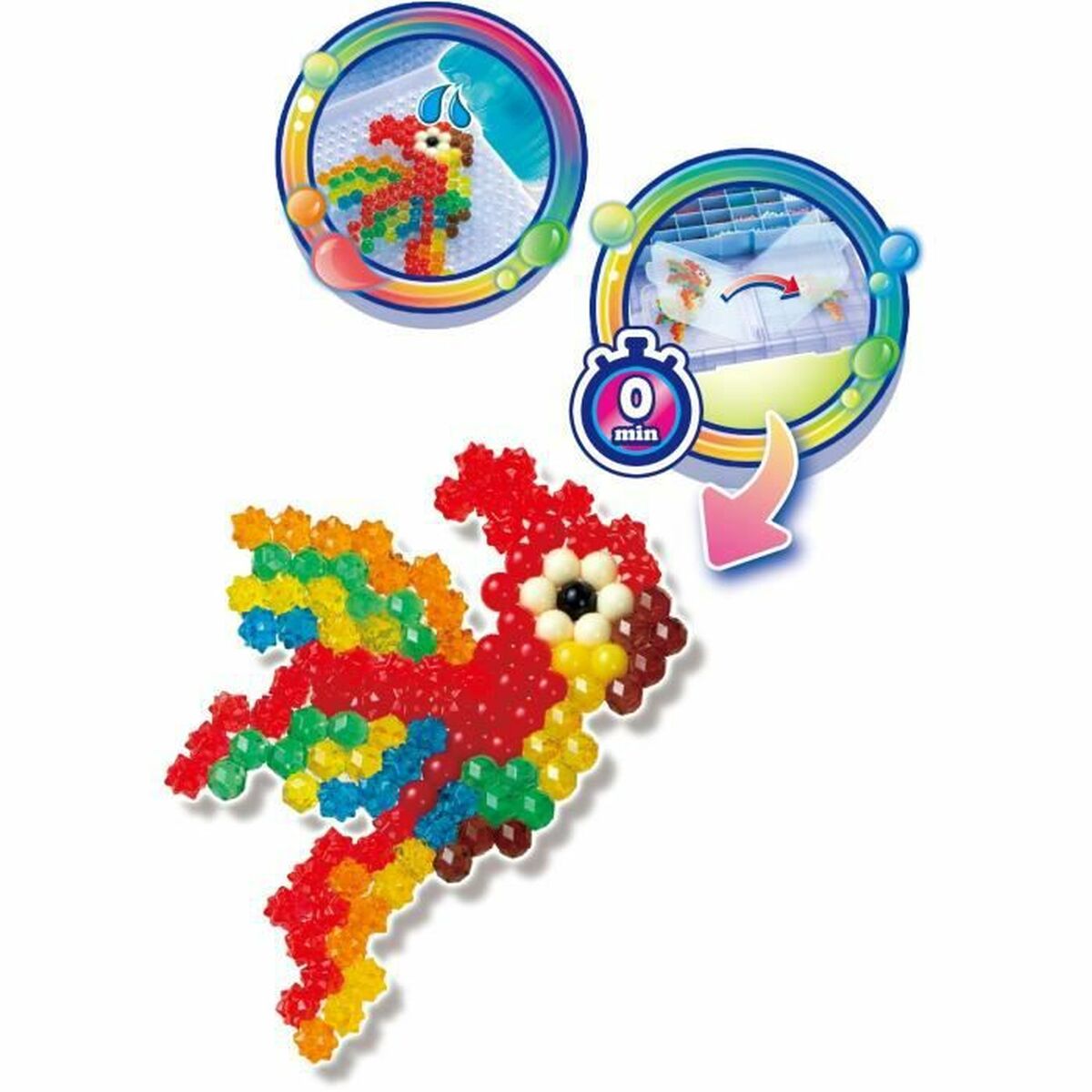 Glass beads Aquabeads Star Beads-4