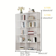 6-Tier Metal Storage Organizer for Office & Home-3