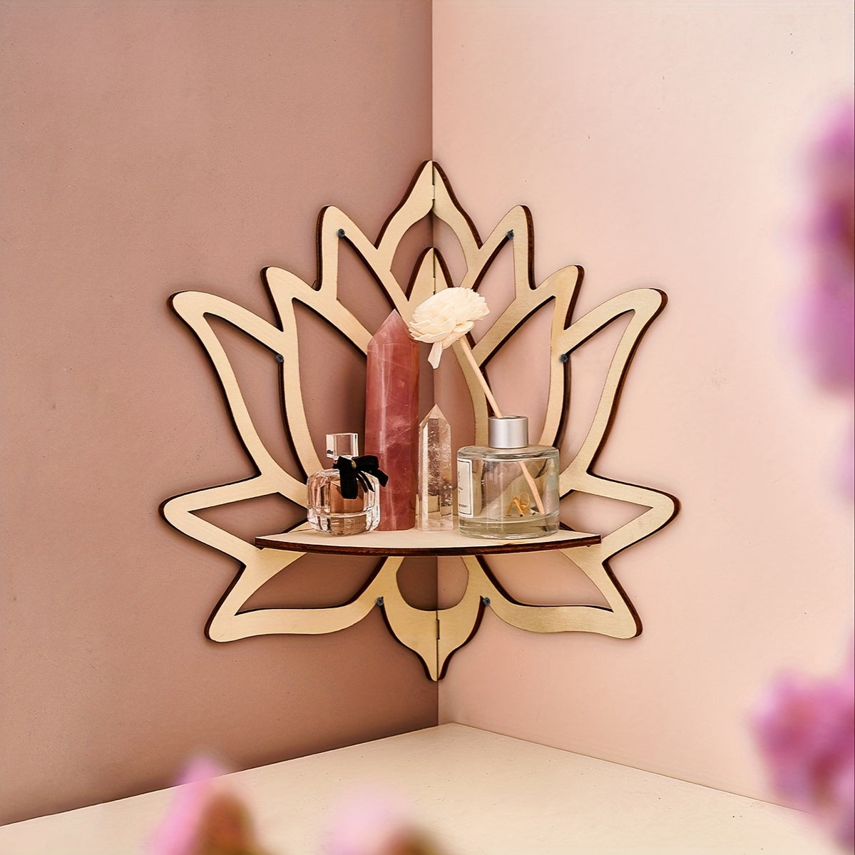 Lotus Wall-Mounted Display Rack-4