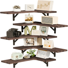 5-Tier Wall Corner Shelf Set-0