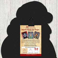 Bear Cabin Wildlife Door Decor - Wildlife Holiday Decor - 8114081H-1