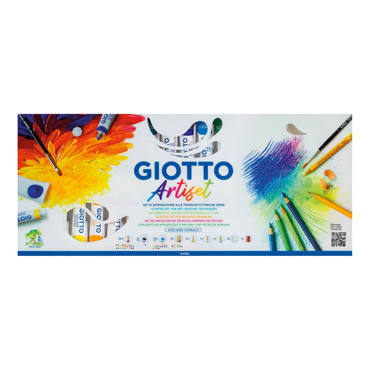 Drawing Set Giotto Artiset 65 Pieces Multicolour-6