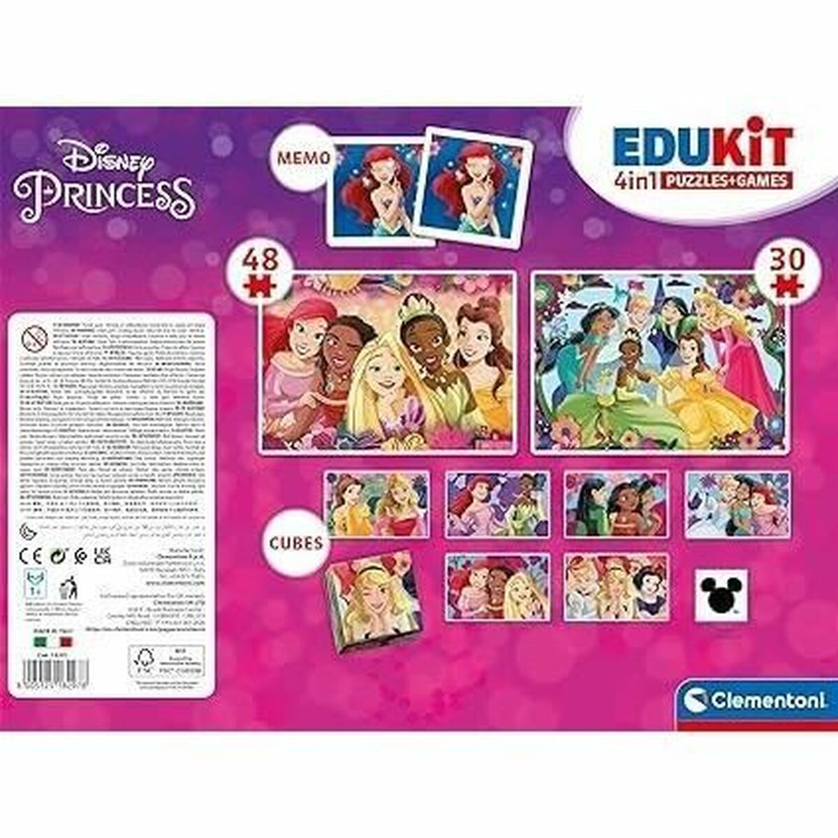Educational Game Clementoni Disney Princesses-1