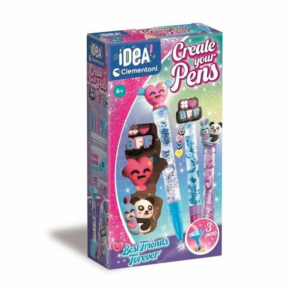 Craft Game Clementoni Create your Pens Best Friends-0