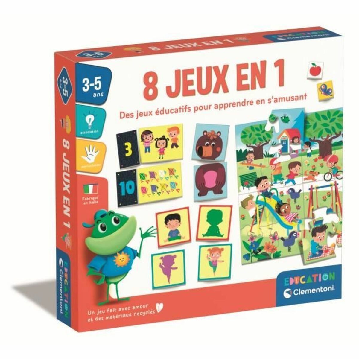 Educational Game Clementoni 8 jeux en 1 (FR)-0