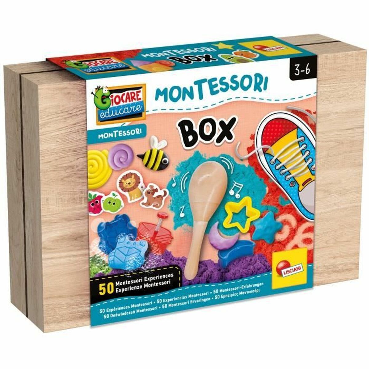 Educational Game Lisciani Giochi Montessori Box (FR)-0