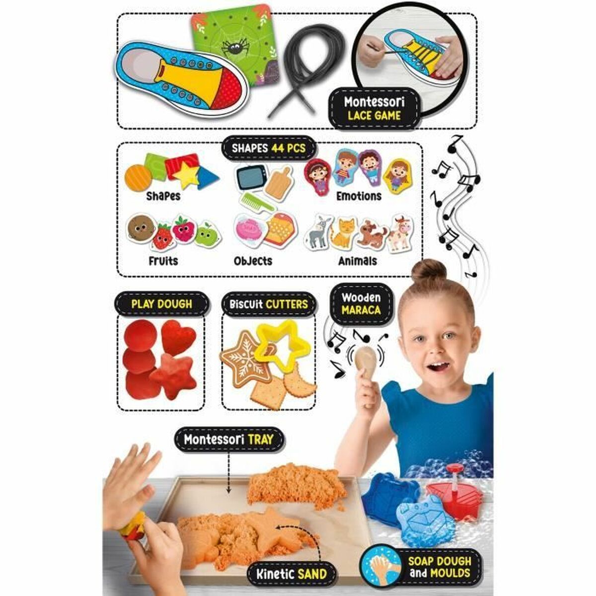 Educational Game Lisciani Giochi Montessori Box (FR)-2