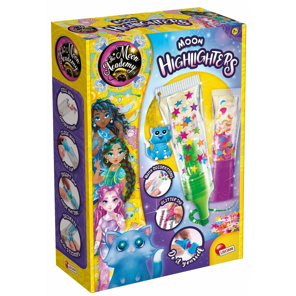 Craft Game Lisciani Giochi The Moon Academy Moon Highlighters Multicolour-0