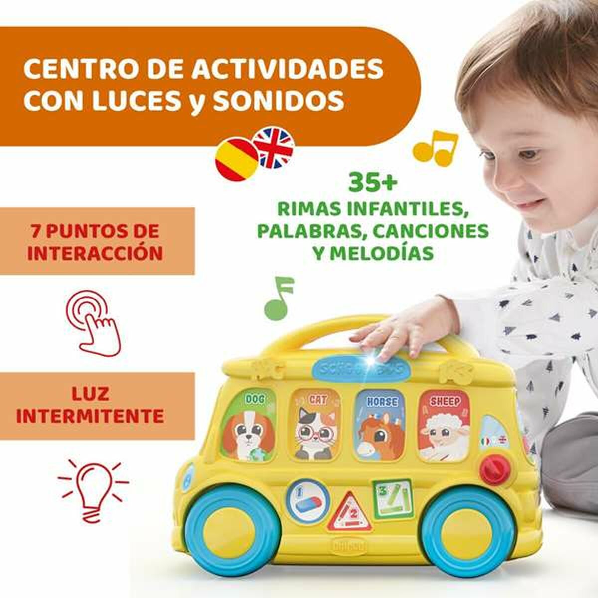 Educational game Chicco Bus-2