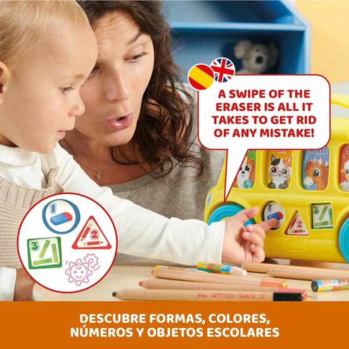 Educational game Chicco Bus-1