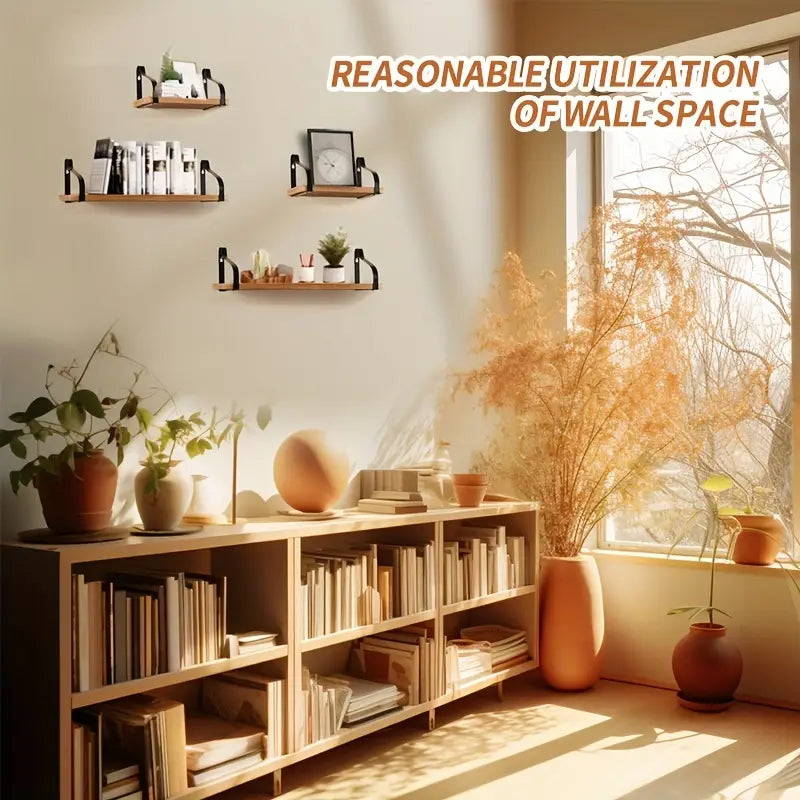Bringing rustic charm to your walls with this exquisite floating shelf-4