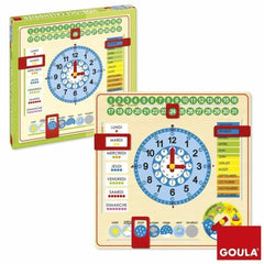 Educational Game Goula Calendar clock-0