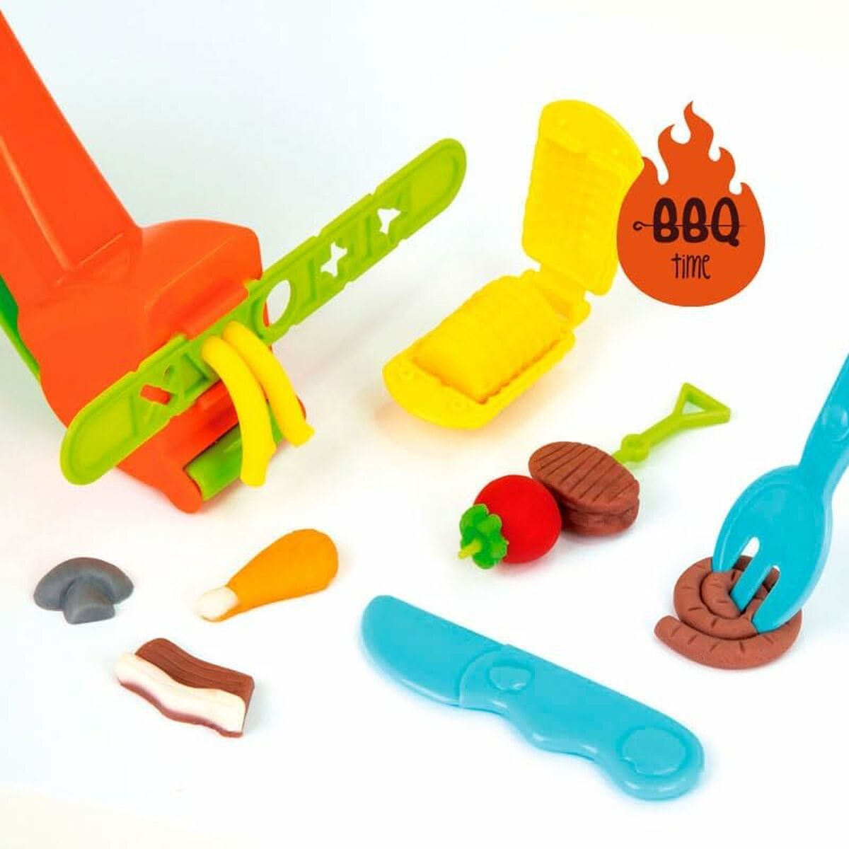 Modelling paste Milan Soft Dough BBq Multicolour-2