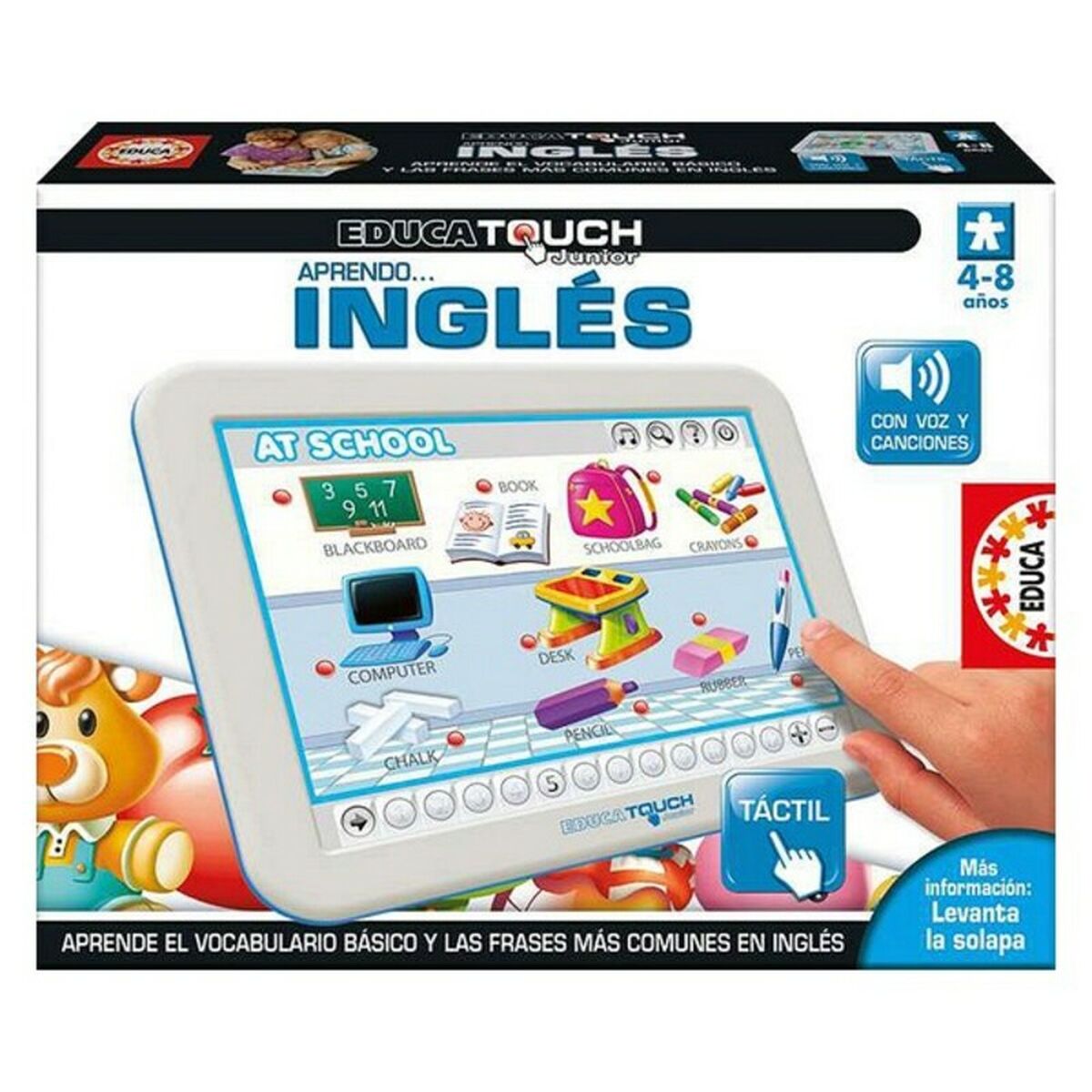 Educational Game Educa I learn English. Touch Junior (EN)-0