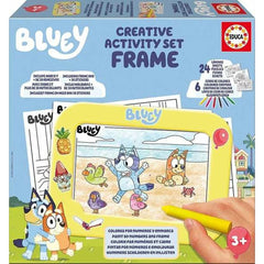 Drawing Set Educa Bluey-0