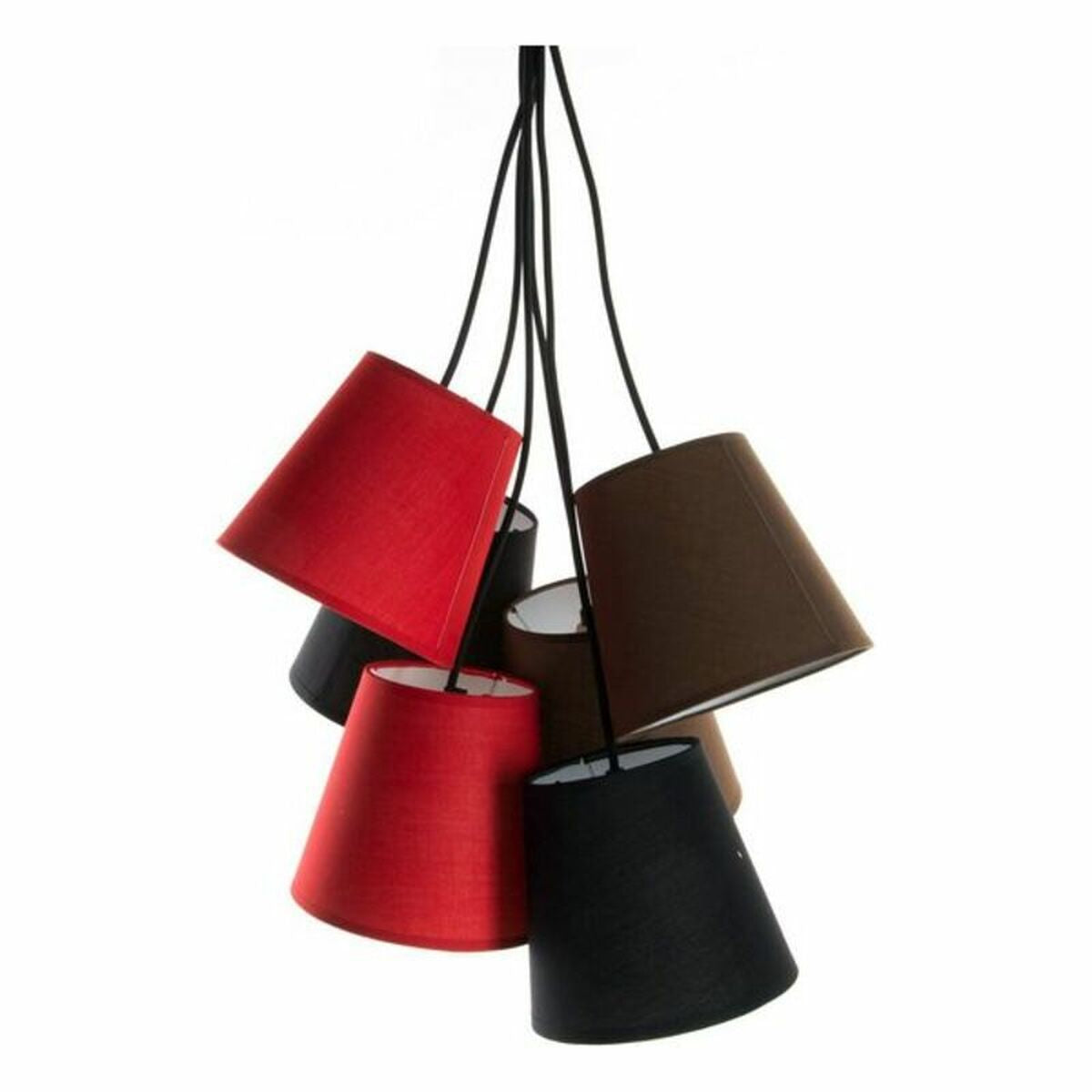 Ceiling Light DKD Home Decor Cloth Iron (40 x 100 cm)-0