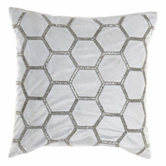 Cushion DKD Home Decor Velvet Geometric (45 x 45 cm)-0