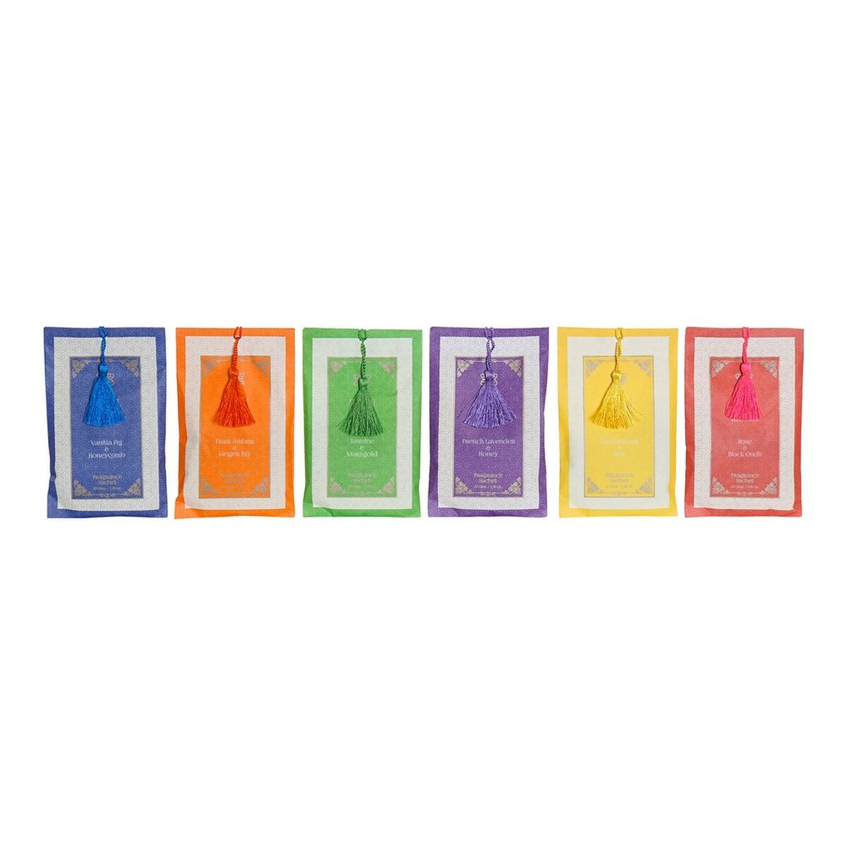 Aromatic Bags DKD Home Decor Beige Bag Fragrance 6 Pieces-0